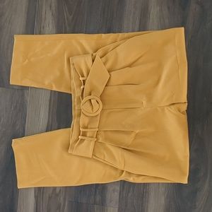 Antonio Melanie High Waisted Paper Bag Pants 2